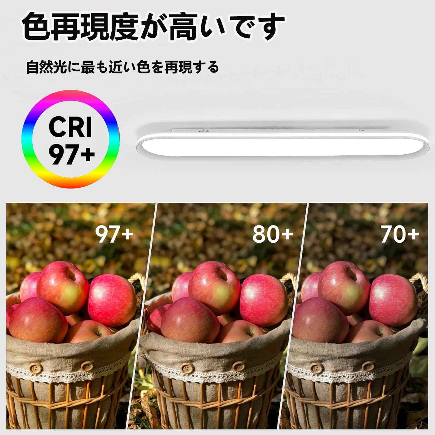Amazon.co.jp : Wumaoxy 95cm 調光可能 メタルLEDシーリングライト